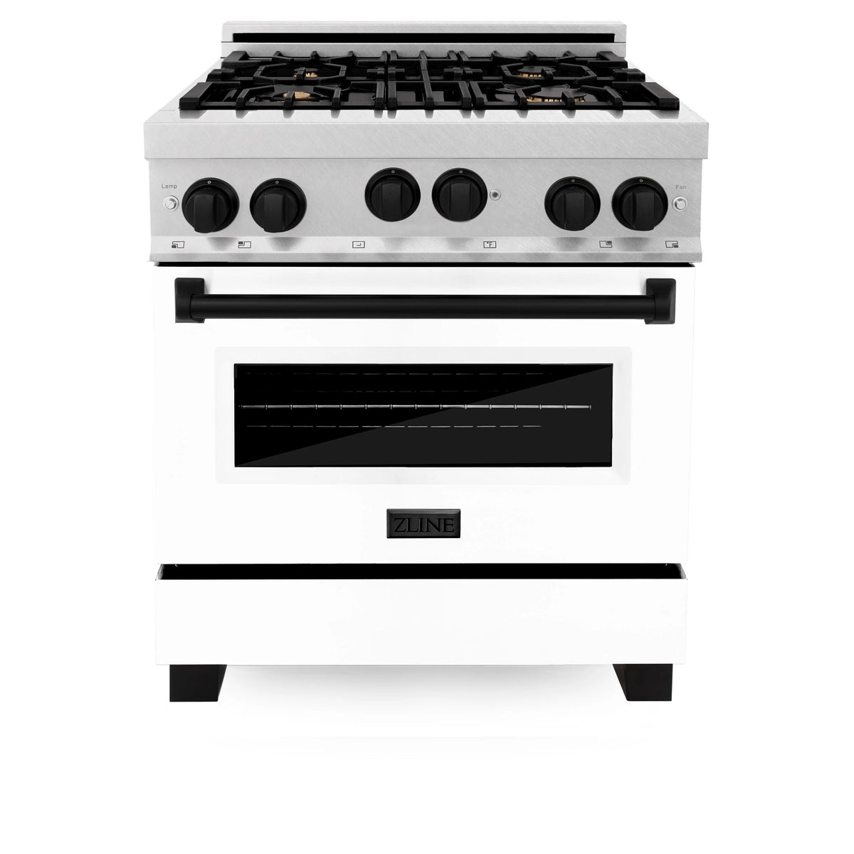 30 in. 4.0 cu. ft. Gas Range with White Matte Door U386