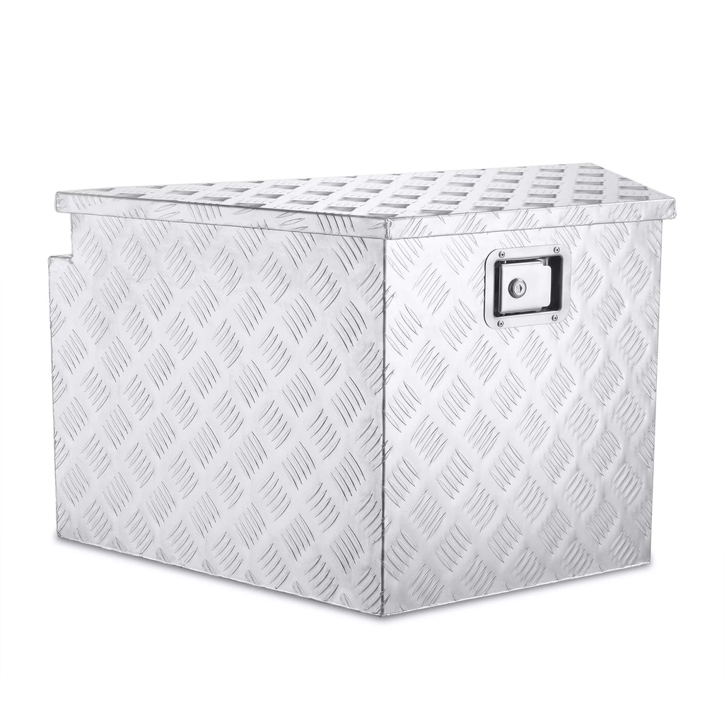 Aluminum Tongue Storage Tool Box Q724