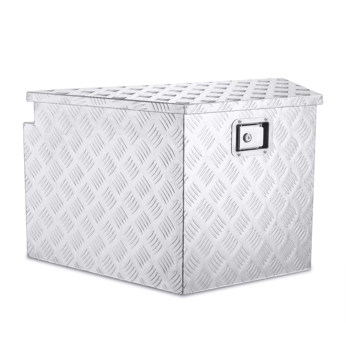 Aluminum Tongue Storage Tool Box Q724