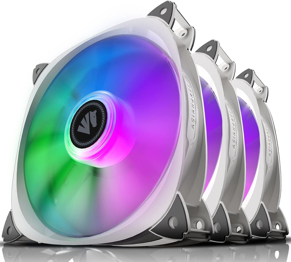 120mm White Argb Case Fans 3pack C4794