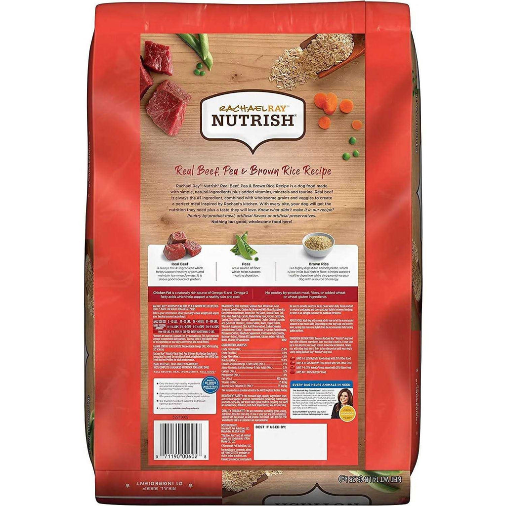 Real Beef Pea & Brown Rice Dry Dog Food C2184