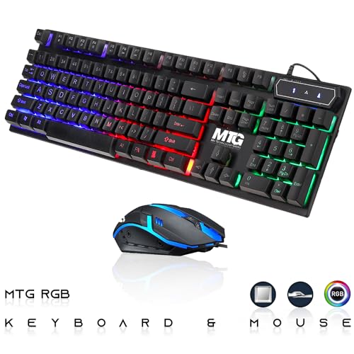 G3 Gaming Desktop PC Intel Core i7 6th Gen AMD RX 550 Graphics 32GB RAM 1TB SSD 24 Inch Dual Monitor RGB Keyboard Mouse Speaker Webcam Win 10 Pro I481262