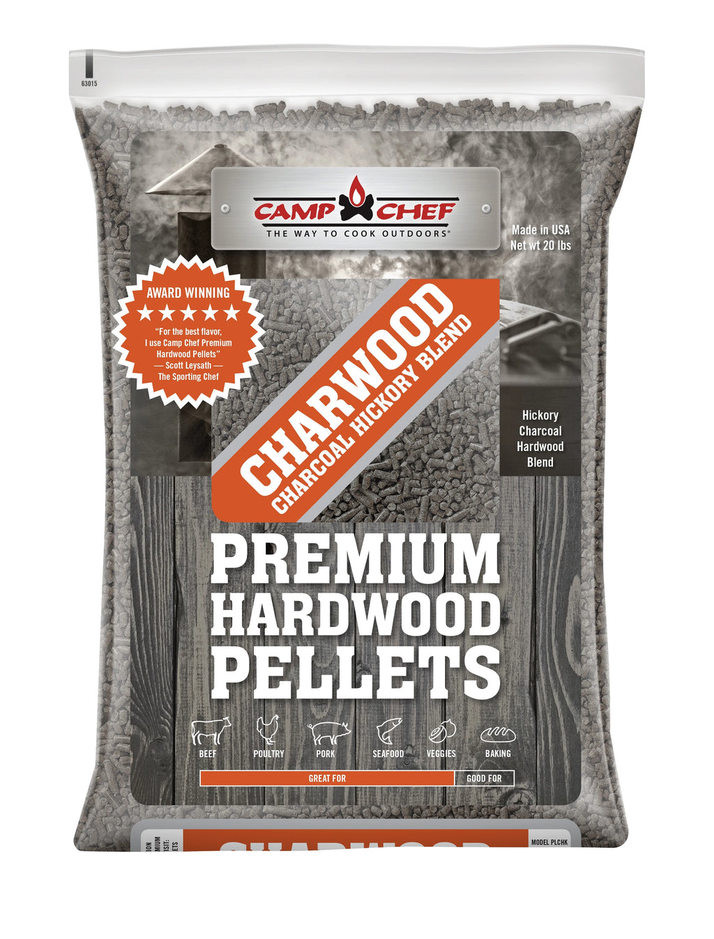 Charcoal Hickory Pellet Blend P239
