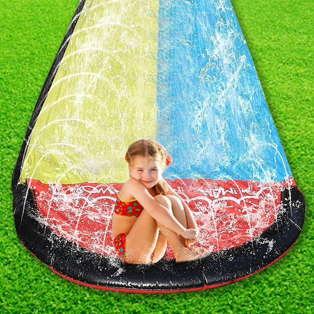15.5ft Inflatable Water Slides for Kids H3490
