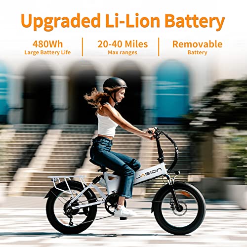 850W Motor 28MPH Max Speed Folding Ebike with 48V 10AH Removable Battery U745915