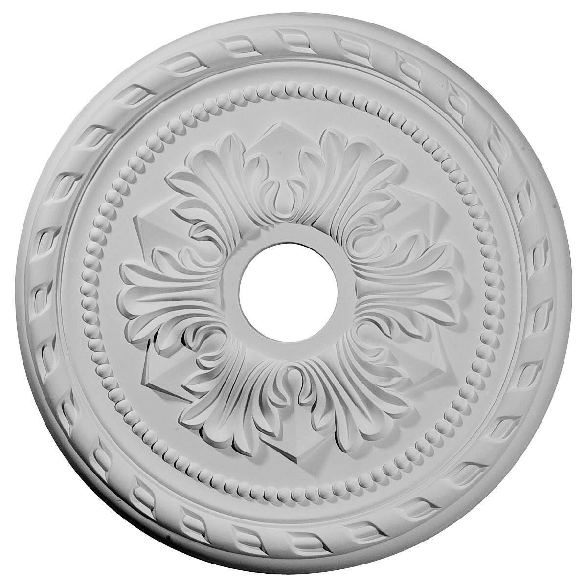 Hand-Painted Black Pearl Ceiling Medallion P78440