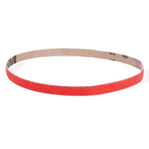 Abrasive Belt Medium Grade Cloth Backing Ceramic 80 Grit Pack of 10 V736
