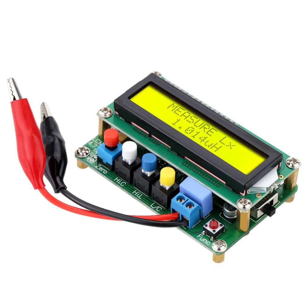 High Precision L/C Meter Digital Capacitor Tester with USB Data Cable Pack of 2 P549