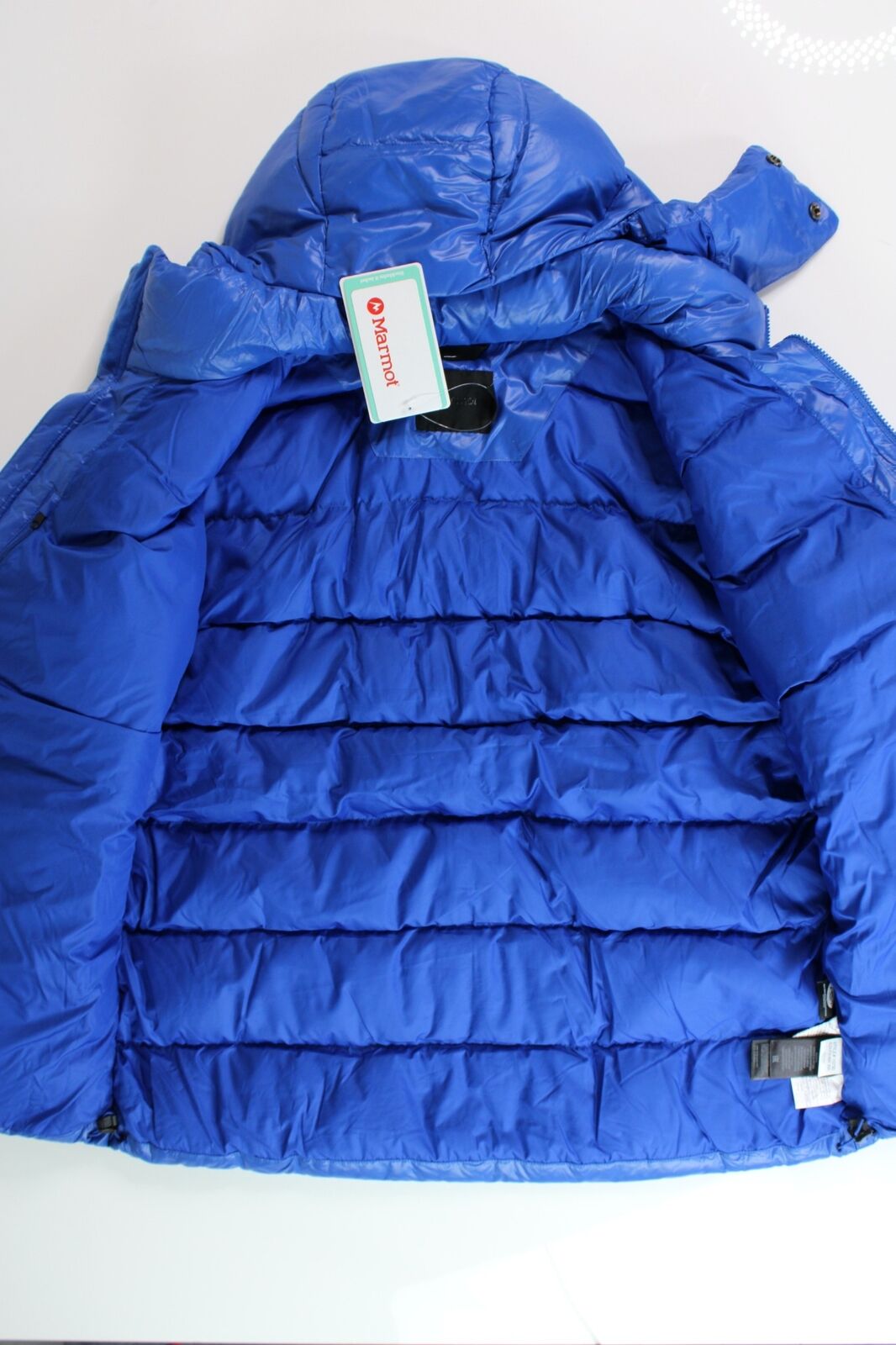 Azure Blue Down Puffer Jacket Q749