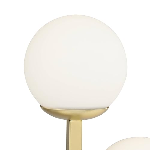 30" Tall Gold Marble Metal 3-Light Table Lamp O982270
