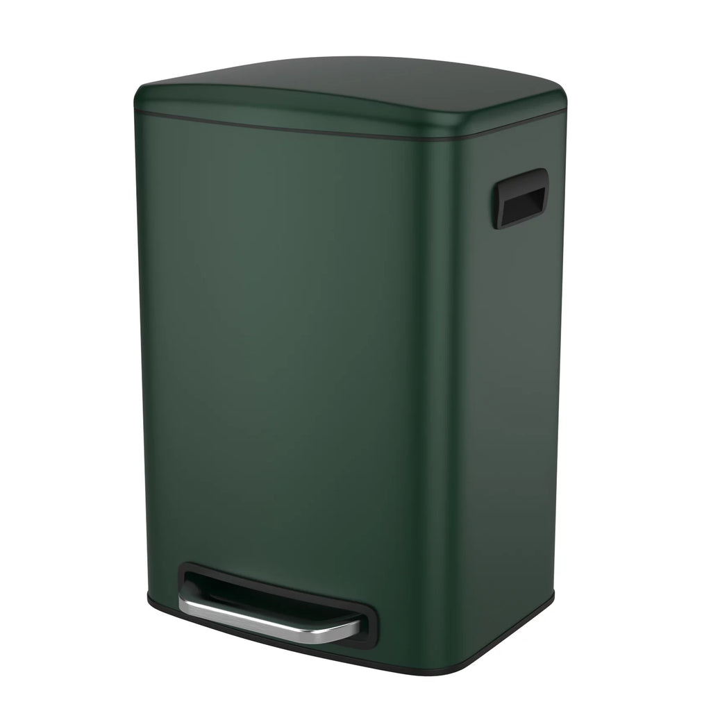 13 Gallon 50L Stainless Steel Trash Can with Lid O4964