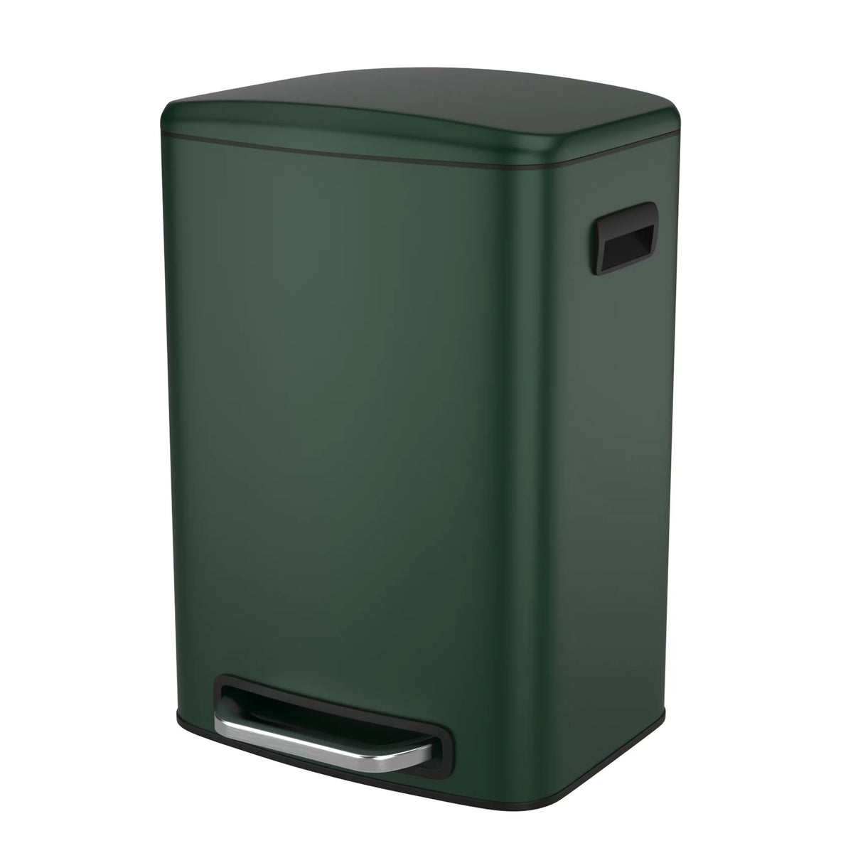 13 Gallon 50L Stainless Steel Trash Can with Lid O4964