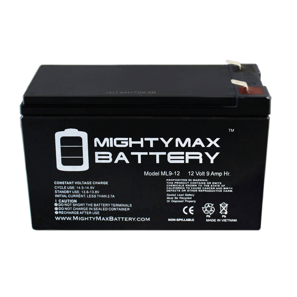 12V 9Ah Battery 10 Pack D6638