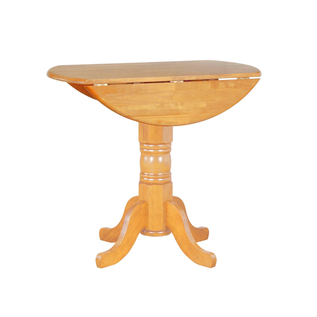 Oak Extendable Drop Leaf Pub Table R66222
