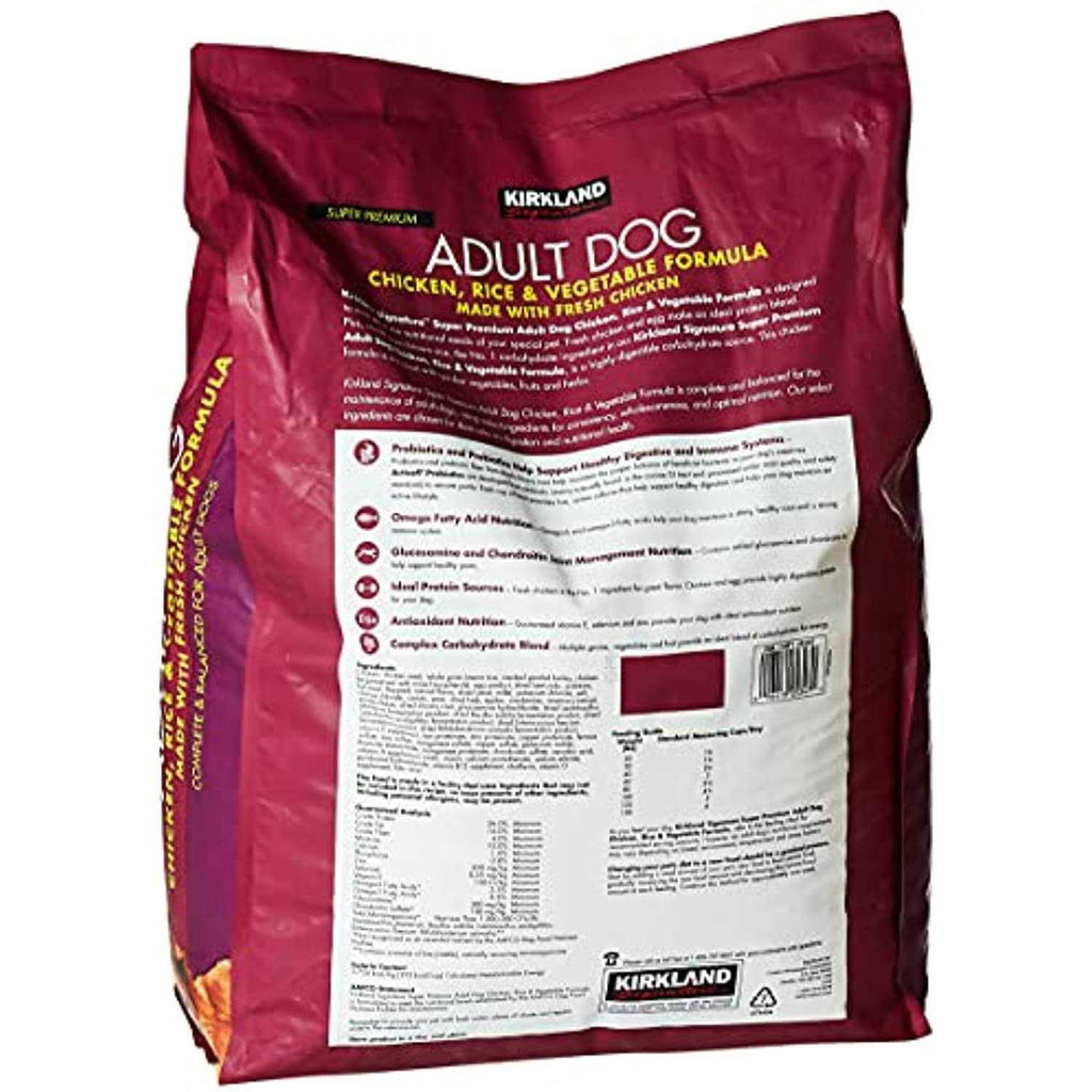 Adult Formula Chicken Rice and Vegetable Dog Food B901
