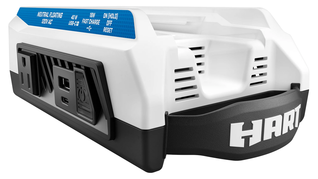 300 Watt Battery Powered Power Source with LED Light and Carry Handle R48200