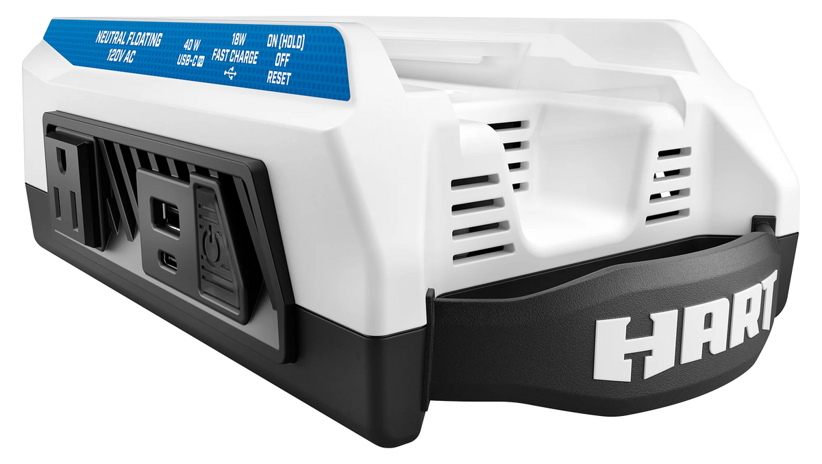 300 Watt Battery Powered Power Source with LED Light and Carry Handle R48200