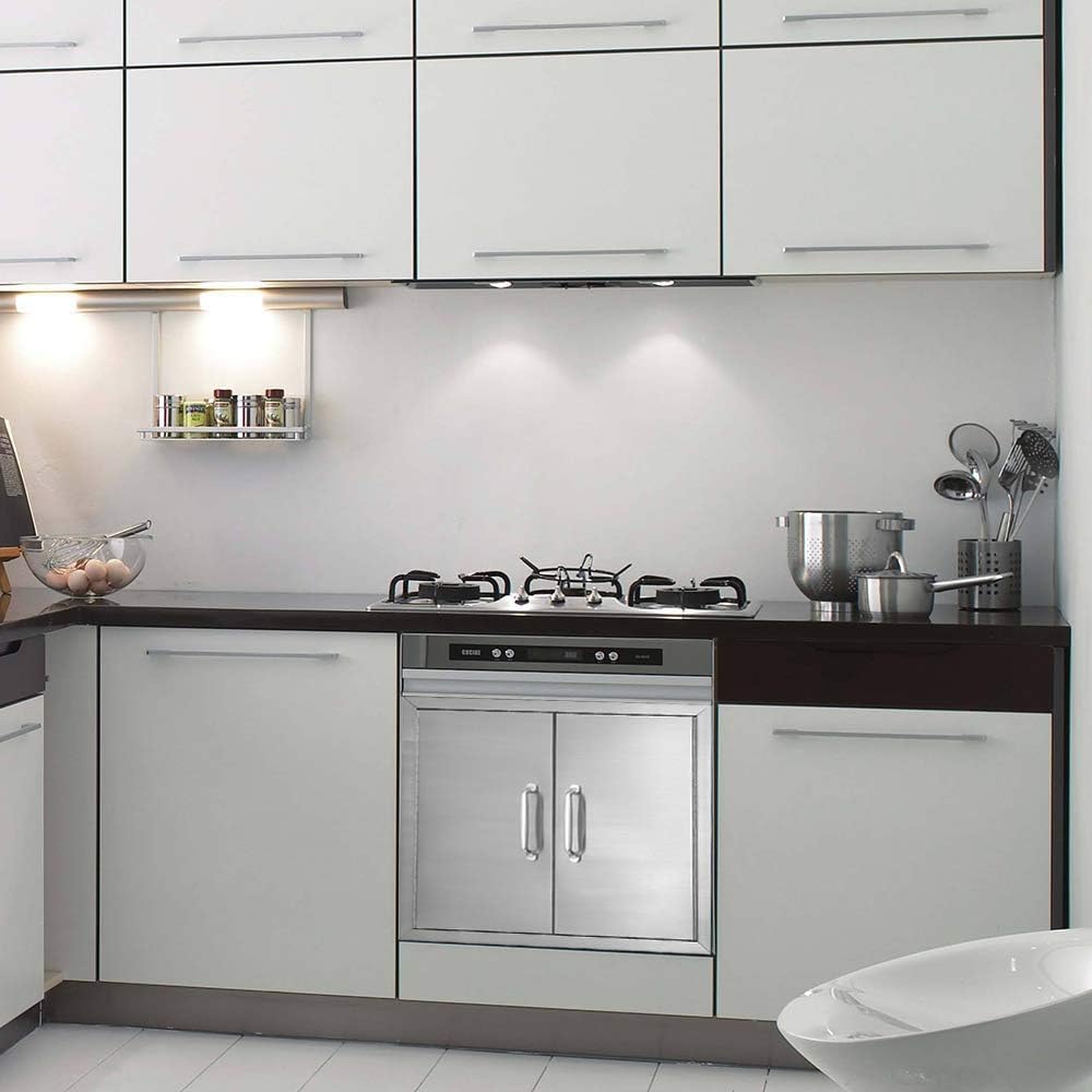 Stainless Steel Double Access Door 24 W X 24 H P623222