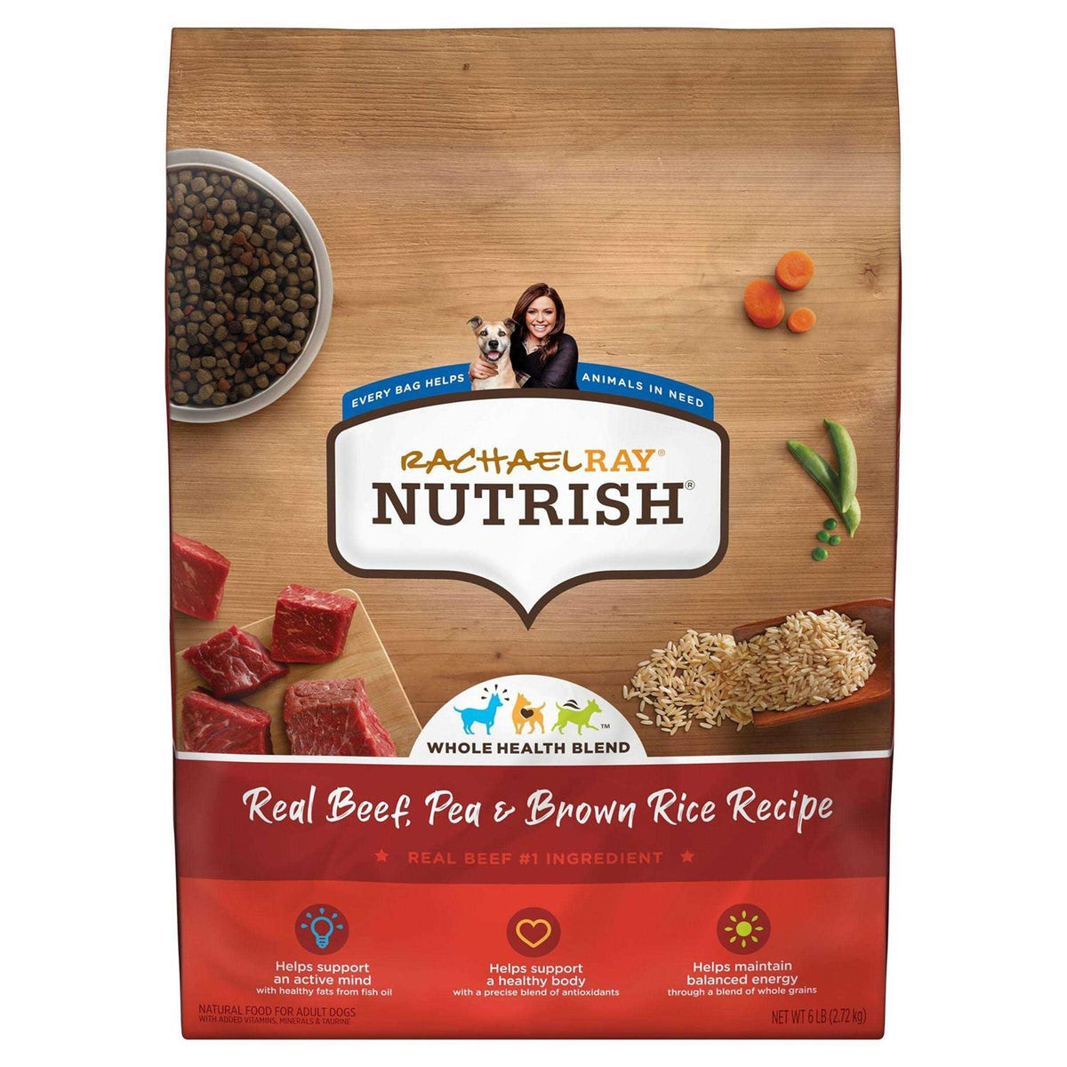 Real Beef Pea & Brown Rice Dry Dog Food C2184