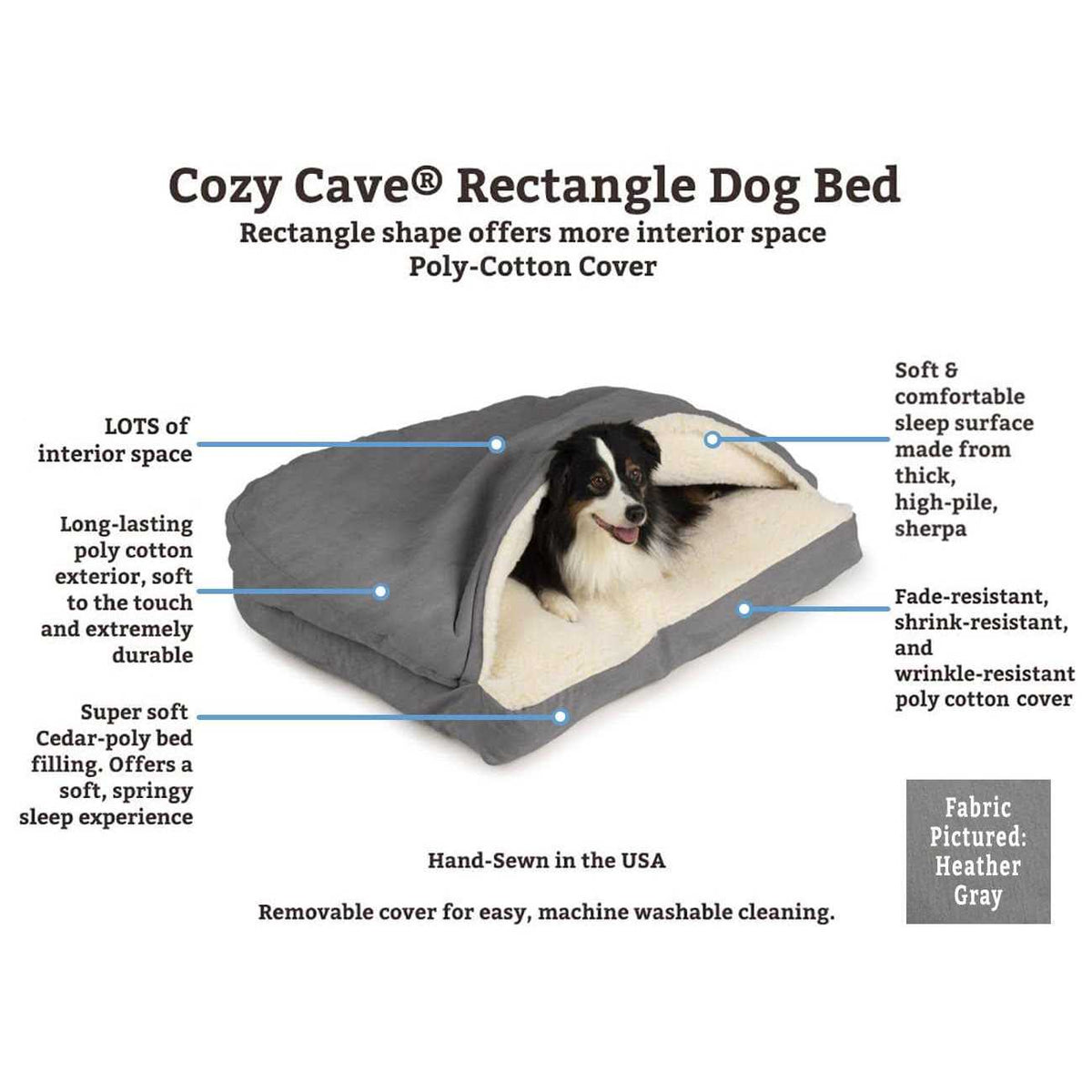 Rectangle Pet Bed E426