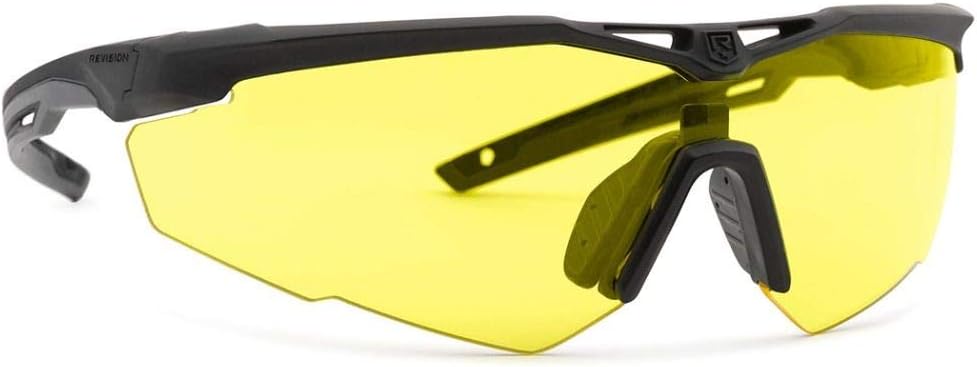 Large Yellow Anti-Fog Tactical Ballistic Eye Protection Glasses L359286