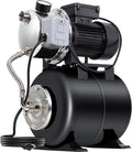 1.6HP Stainless Steel Shallow Well Pump with Pressure Tank E702