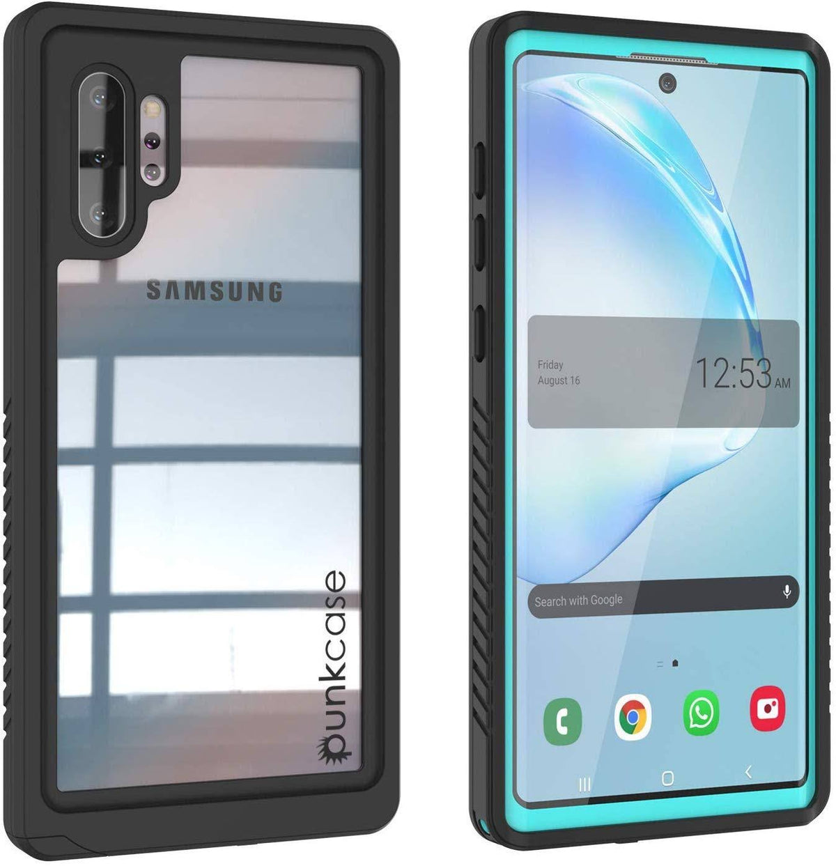 Teal Armor Case with Built in Screen Protector Y1561