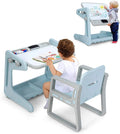 2 in 1 Kids Table & Chair Blue B933322