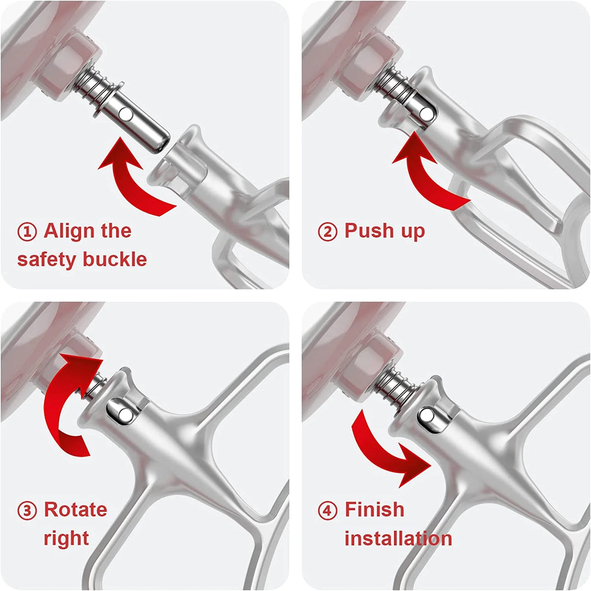 Stainless Steel Beater Blade for 4.5-5 Quart Bowl X5517