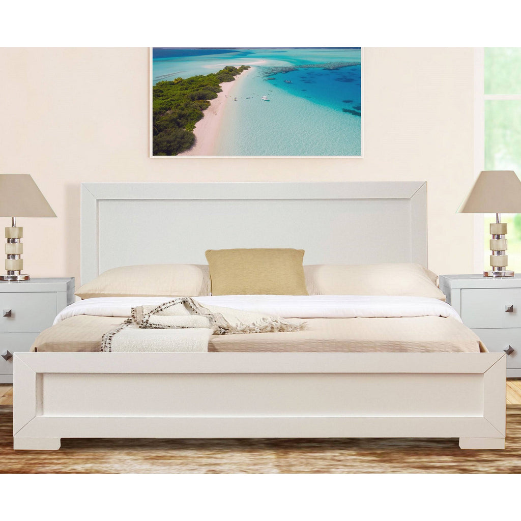 Queen Platform Bed I224344