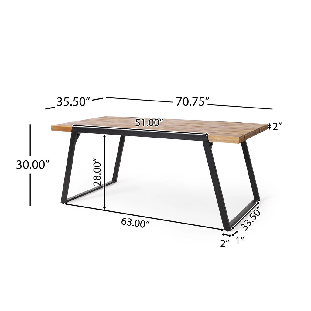 Acacia Wood 3 Piece Picnic Set I514856