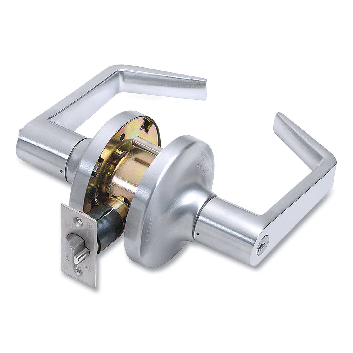 Heavy Duty Commercial Lever Lockset, Satin Chrome Q431689