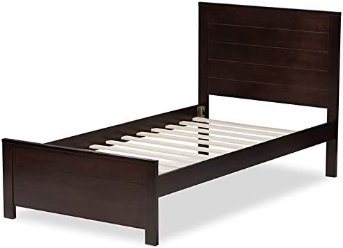 Twin Platform Bed in Espresso D107993