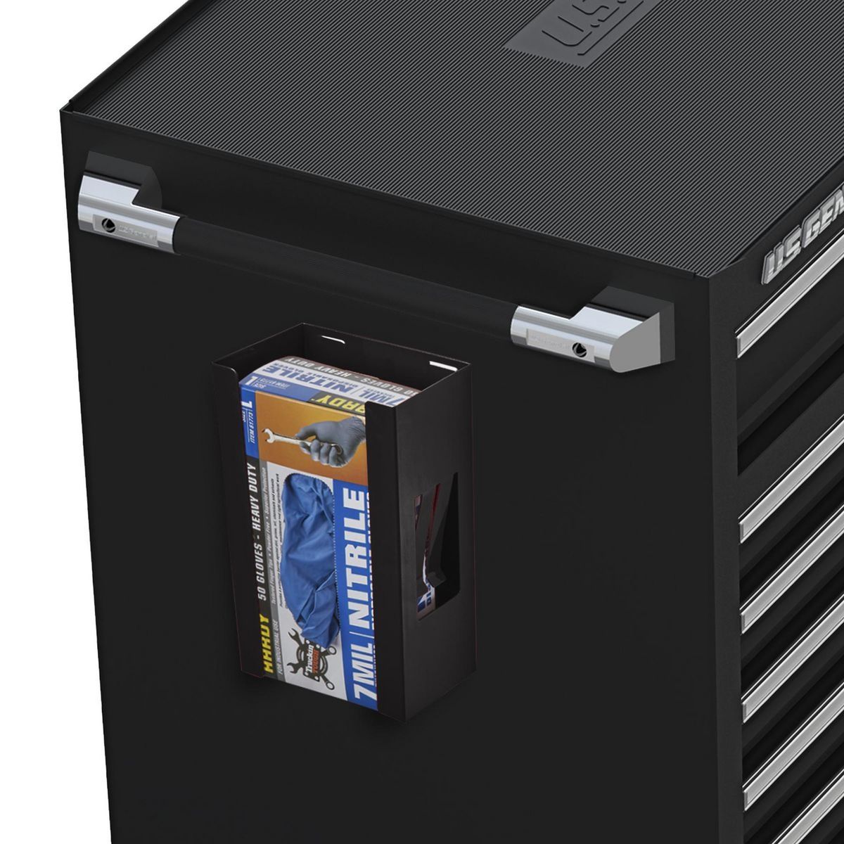 Magnetic Glove/Tissue Dispenser V7714