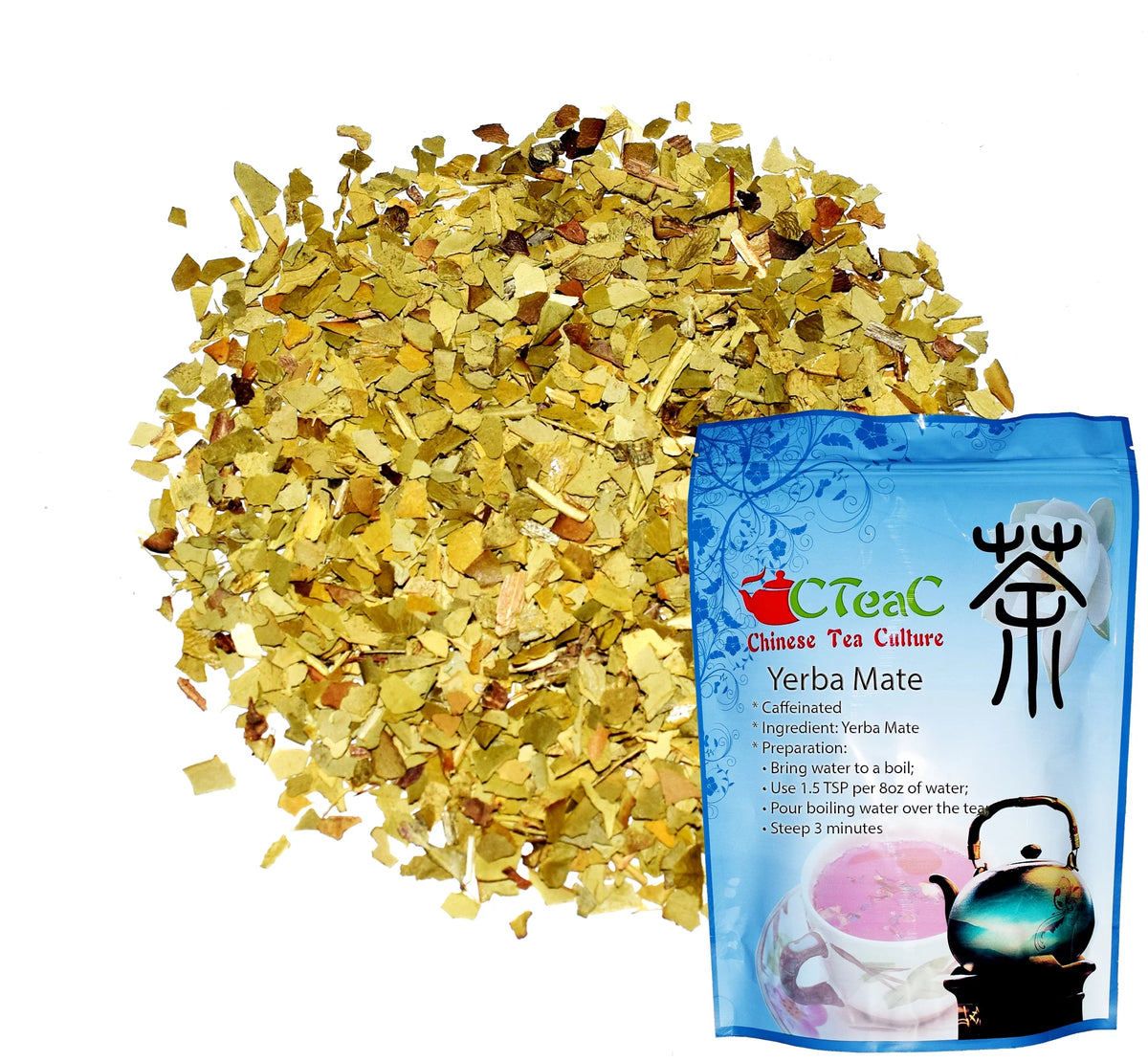 Yerba Mate Loose Leaf Tea 8oz J3150