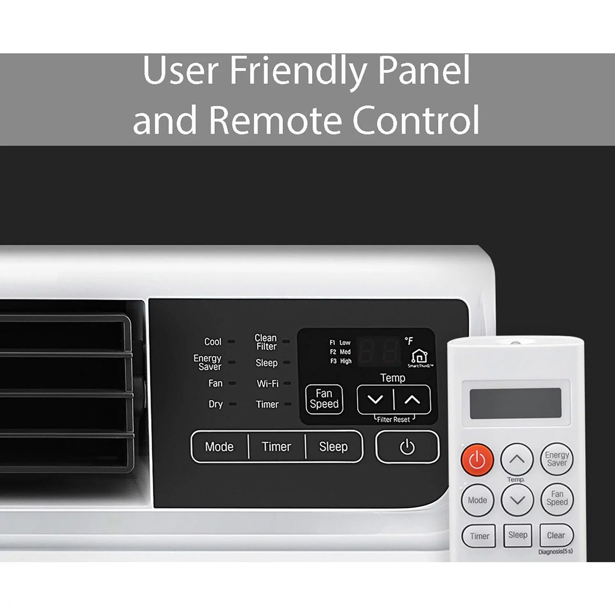 115V 14,000 BTU Smart Window Air Conditioner W20825
