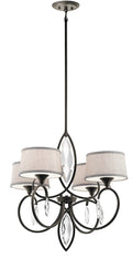 4 Light Chandelier Olde Bronze Y53552