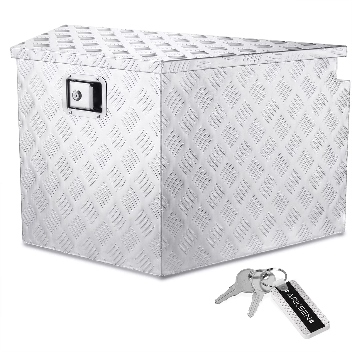 Aluminum Tongue Storage Tool Box Q724