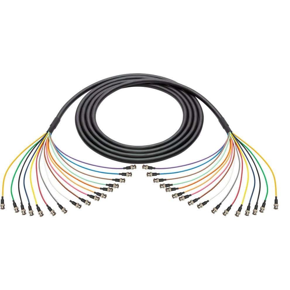 3G/HD-SDI 16-Channel BNC Snake Cable - 3 Foot A62408