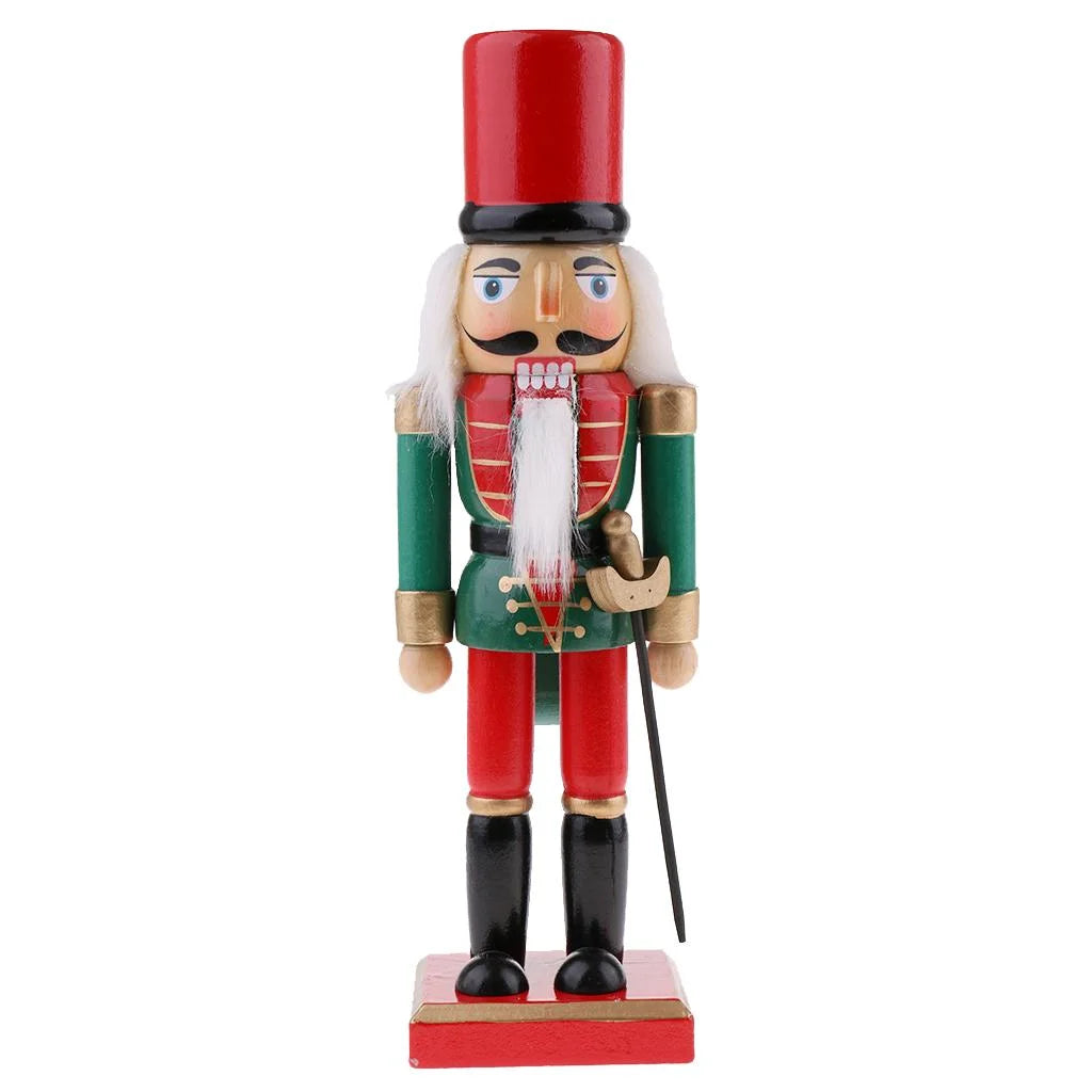 25cm Wooden Nutcracker Christmas Ornaments F45920