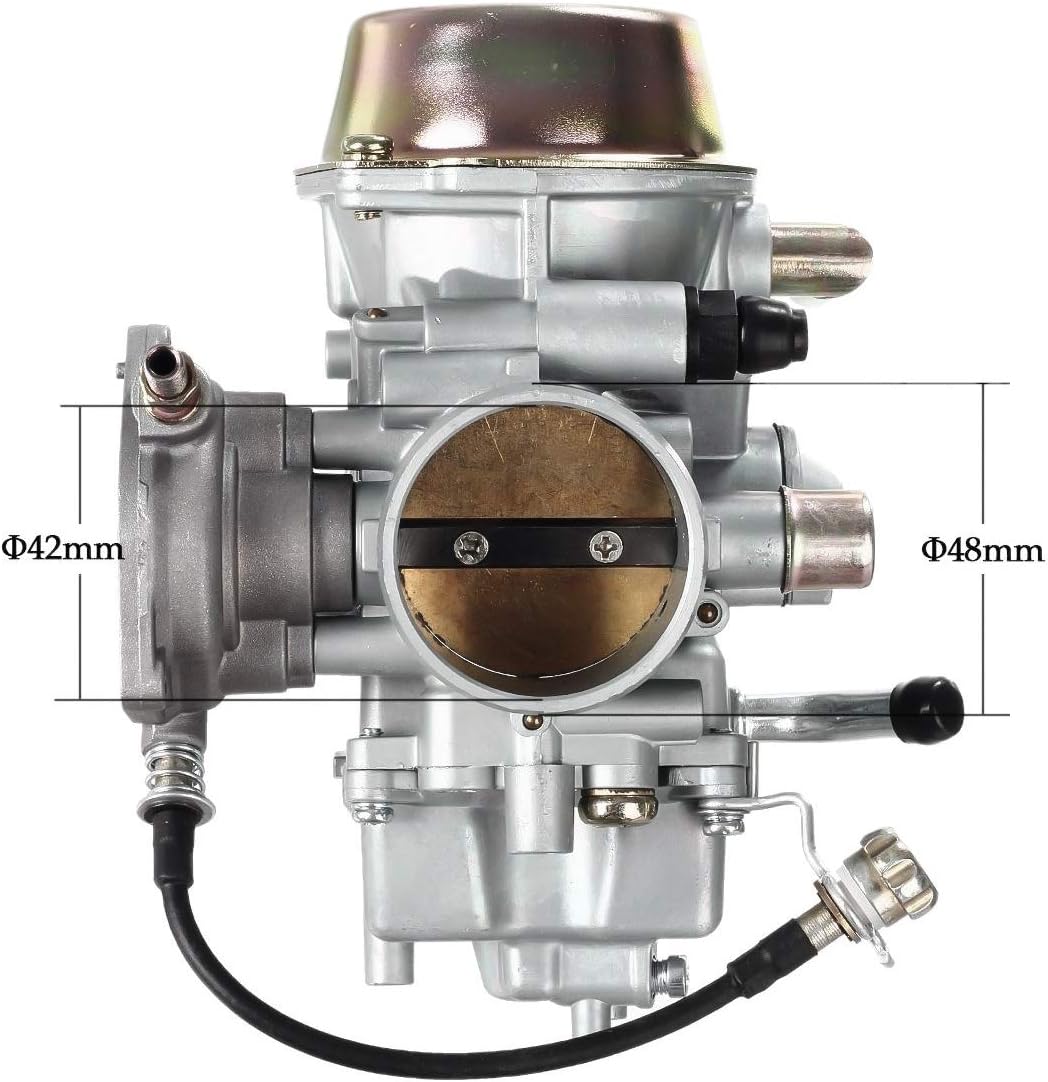Carburetor Carb Kit with Fuel Switch Valve Petcock ATV Carb Pack of 2 O502338