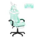 Gaming Chair with Footrest and Lumbar Support Z6569
