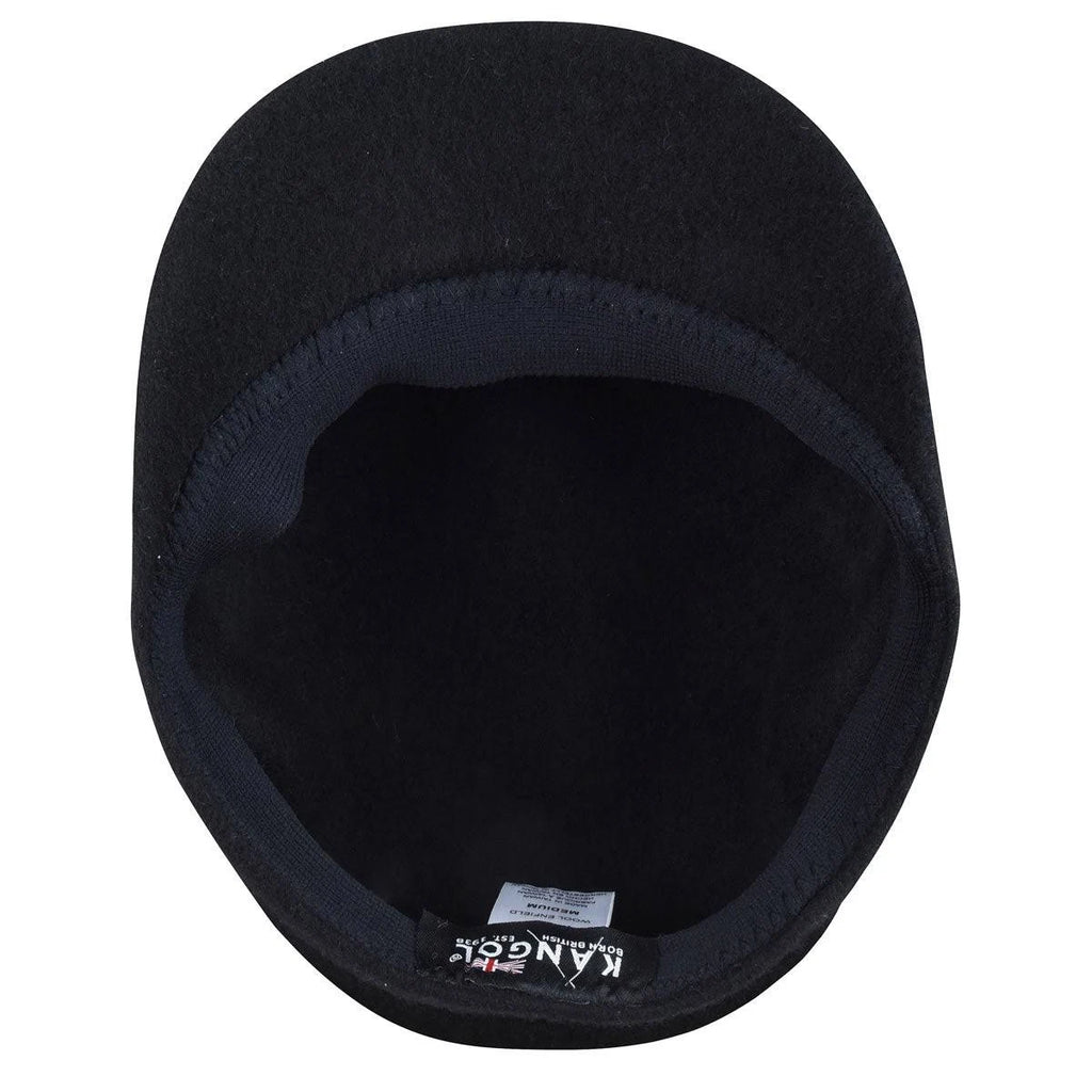 Black Wool Fiddler Cap K743232