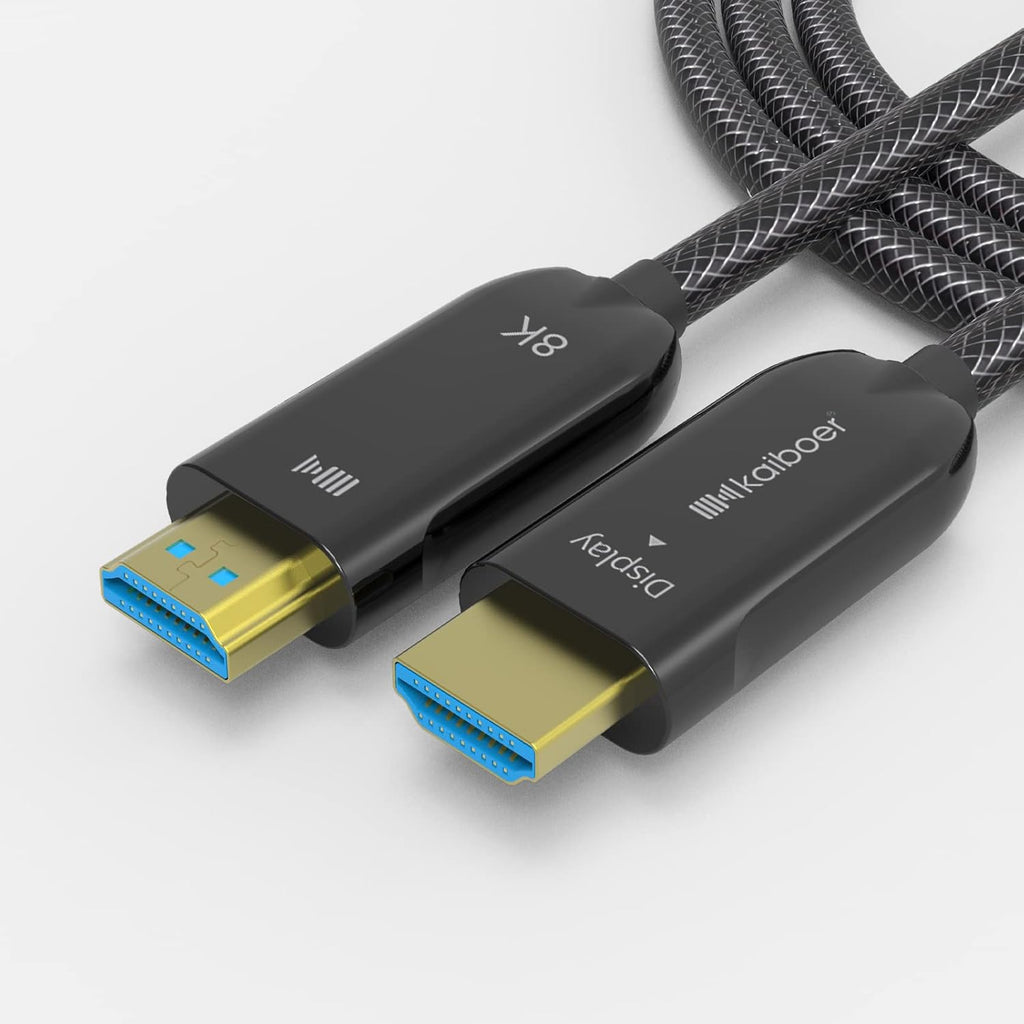 Fiber Optic HDMI Cable 32 Feet 8K HDMI 2.1 48Gbps Pack of 2 W212174