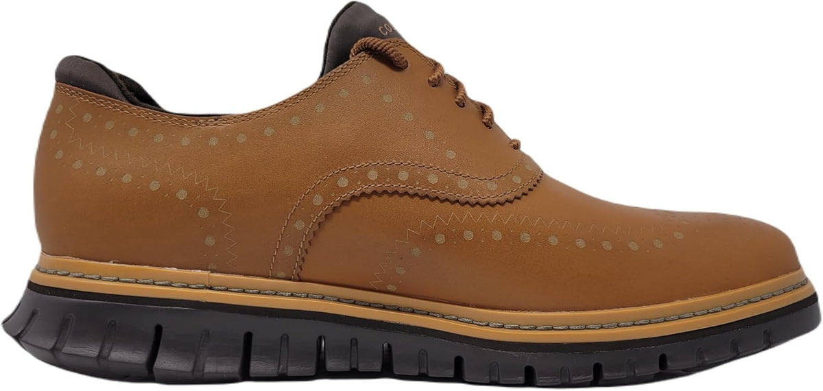 British Tan Java Wing Oxford Shoes M132