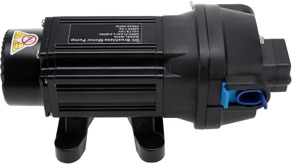 Water Diaphragm Self Priming Pump 40PSI 4.5GPM 12V Automatic L948