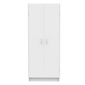 Adjustable 4 Shelf Pantry Cabinet, White T655