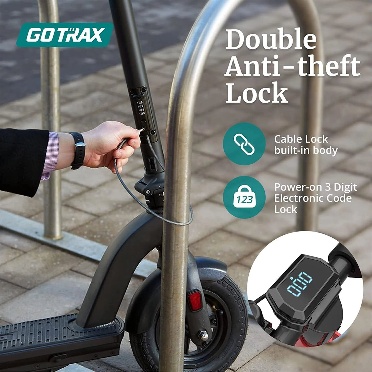 10inch Tires 20MPH Folding Electric Scooter O900167