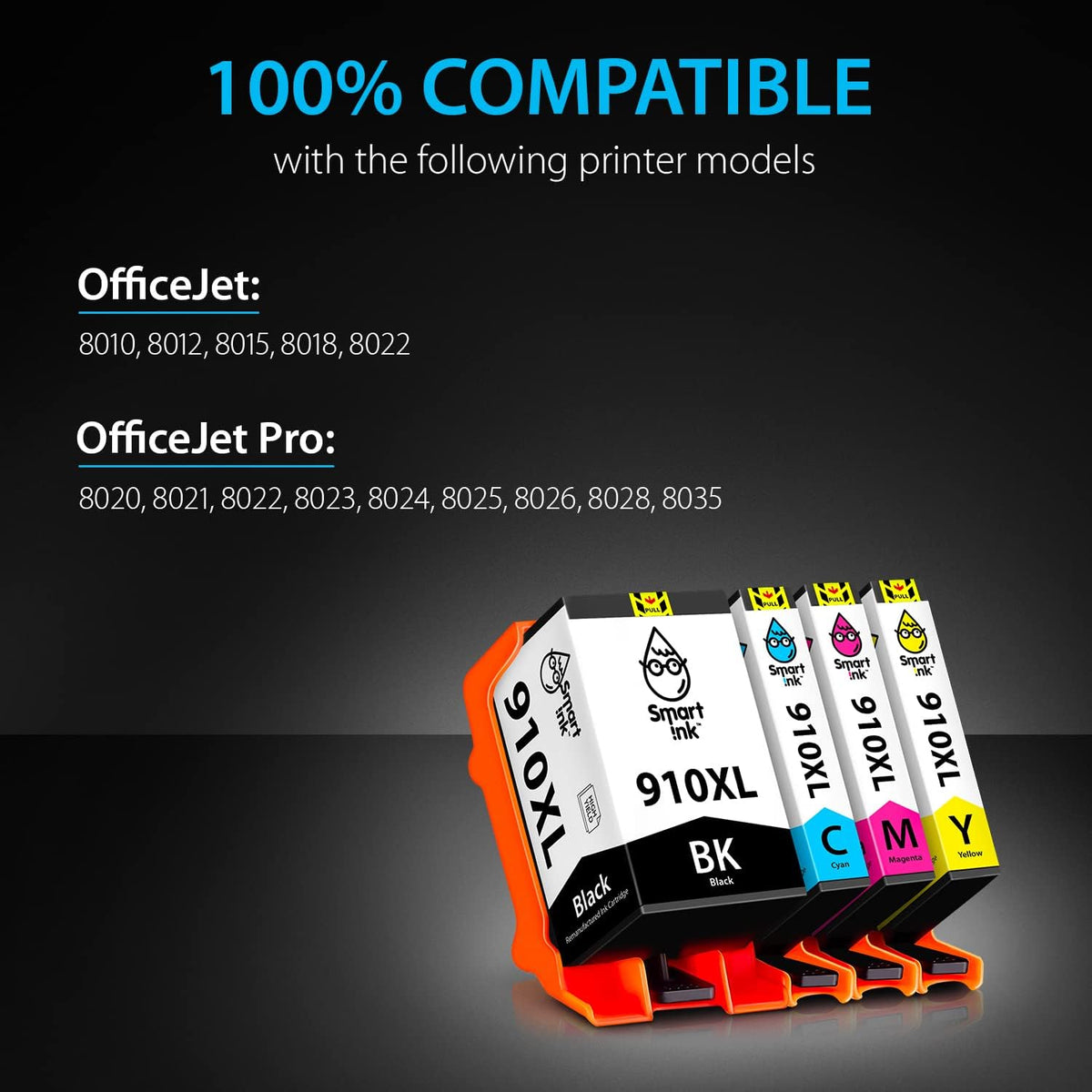 Black XL & C/M/Y XL 4 Combo Pack Ink Cartridge K9964