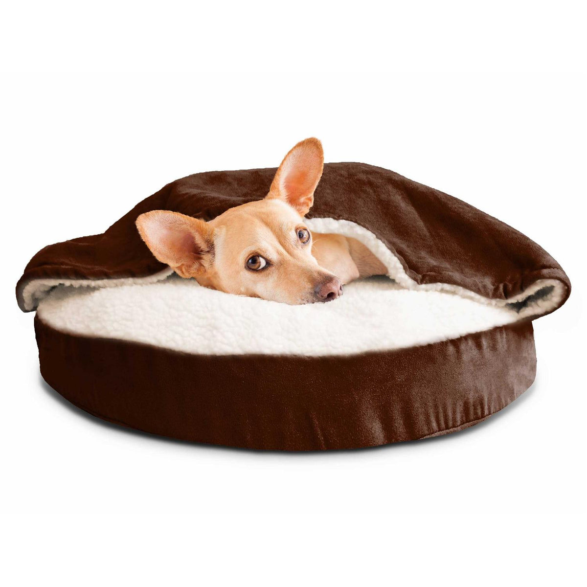 Faux Sheepskin Orthopedic Pet Dog Bed M465